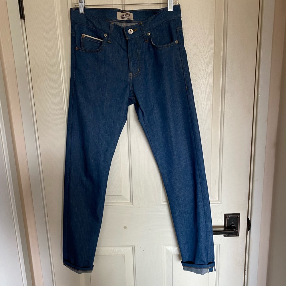 Naked & Famous Island Blue Selvedge- Super Guy